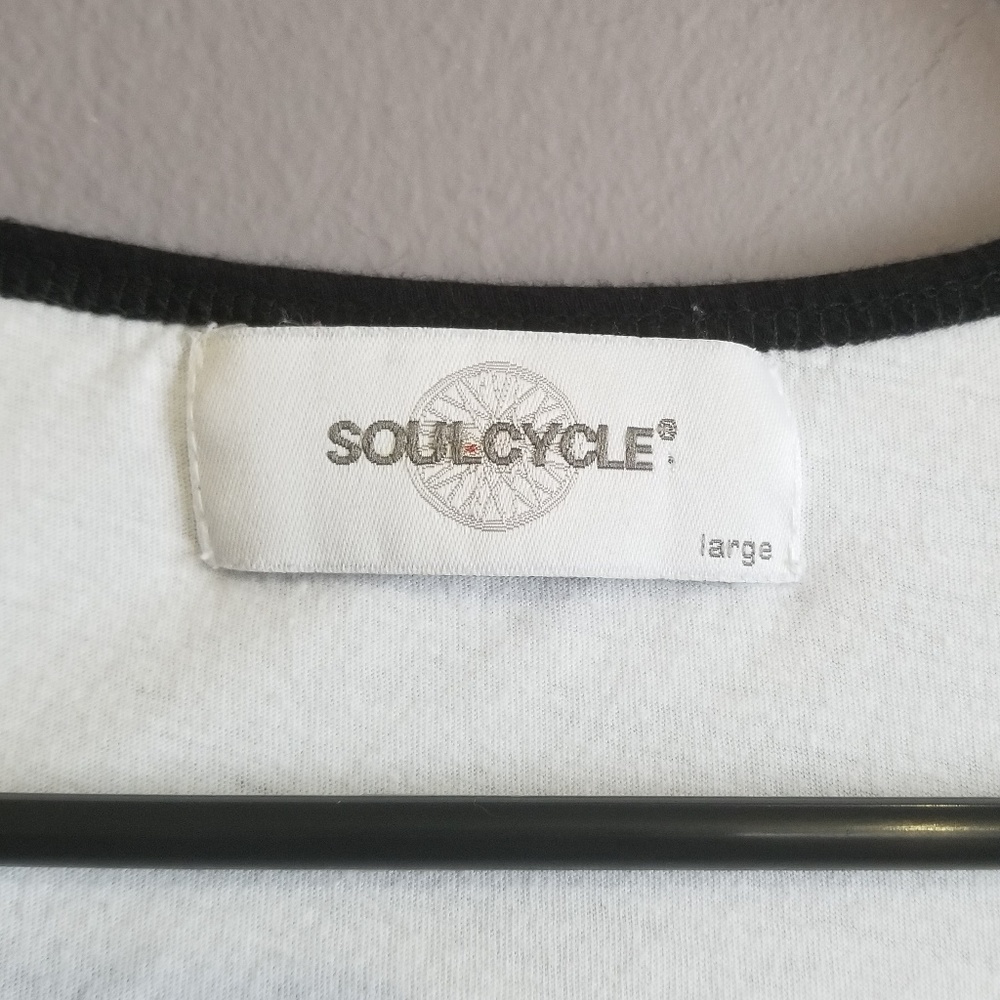 Soul Cyle Racerback Graphic Ringer Tank Top - Picture 2 of 6